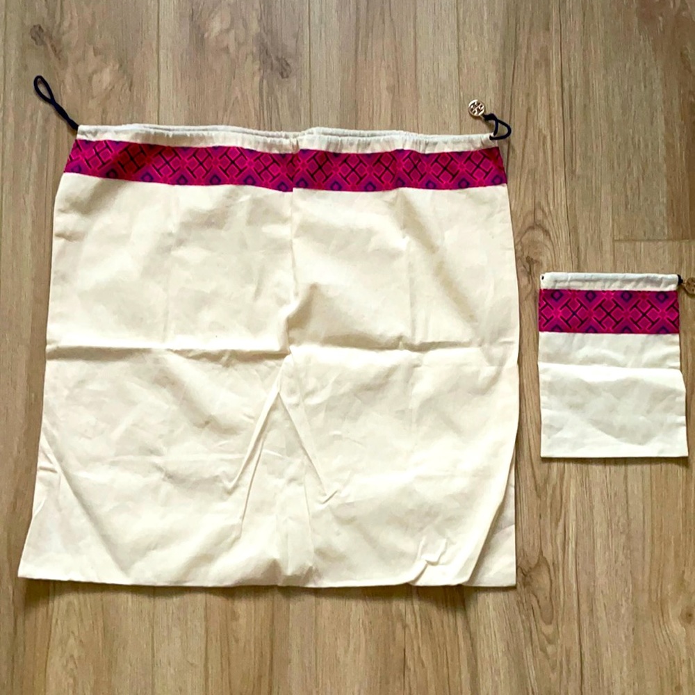 2 authentic Tory Burch dust bags